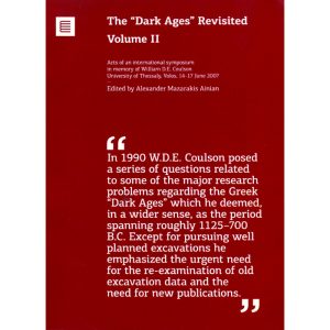 The "Dark Ages" Revisited Volume I